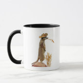Meerkat Cowboy Tasse (Links)