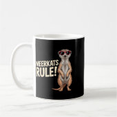 Meerkat Design For Men Women Kids Zoo Keeper Safar Kaffeetasse (Links)