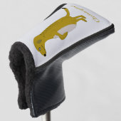 Meerkat Design Golf Head Cover Headcover (3/4 Vorderseite)