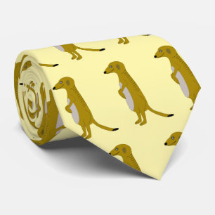 Meerkat Design Krawatte