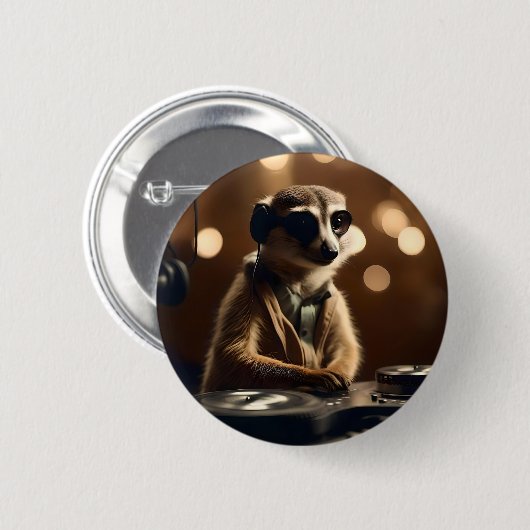 Meerkat DJ, Button (Vorne & Hinten)