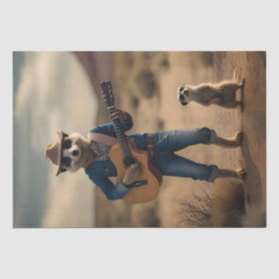 Meerkat Duet: Gemeinsam in Harmonie zusammenarbeit Seidenpapier