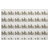 Meerkat: Ein Furry Shadow hinter dem Namen Stoff (Fat Quarter (45,7 x 55,9 cm))
