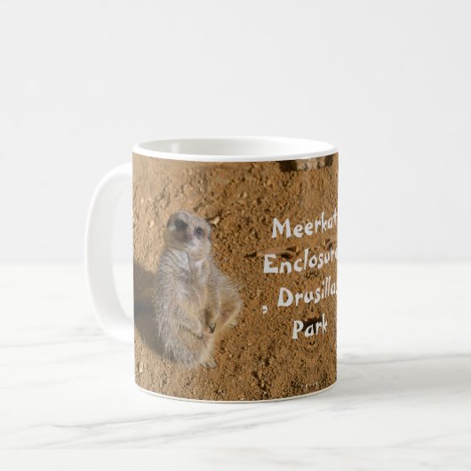 Meerkat Enclosure, Drusillas Park Kaffeetasse (Vorderseite Links)