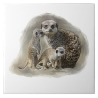 meerkat Familie Fliese