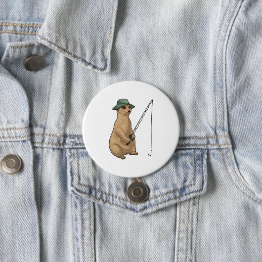 Meerkat Fishing Fisher Button (Beispiel)