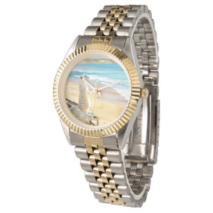 Meerkat genießt die Küste, Armbanduhr