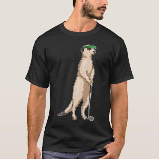 Meerkat Golf Clubs T-Shirt (Vorderseite)