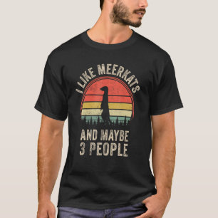 Meerkat Graphic Meerkats Zoo Animal T-Shirt