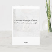 Meerkat Greeting Card Karte (Rückseite)