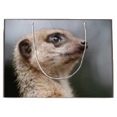 Meerkat Große Geschenktüte (Vorderseite)