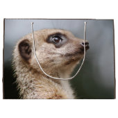 Meerkat Große Geschenktüte (Rückseite)