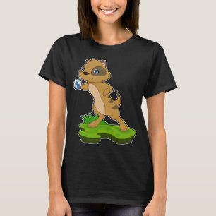 Meerkat Handball Spieler Handball T-Shirt