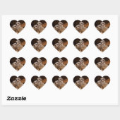 Meerkat Heart Sticker (Blatt)