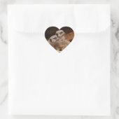 Meerkat Heart Sticker (Tasche)