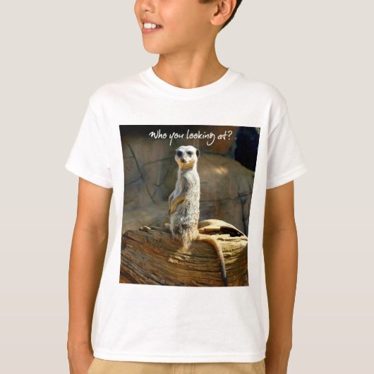 Meerkat Humor-T - Shirt (Vorderseite)