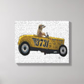 Meerkat im Frisierte Auto Leinwanddruck (Vorderseite)