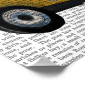 Meerkat im Frisierte Auto Poster (Ecke)