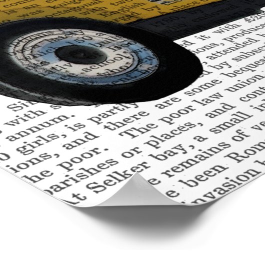 Meerkat im Frisierte Auto Poster (Ecke)