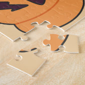 Meerkat In Pumpkin Niedlicher Tiere Happy Hallowee Puzzle (Seite)