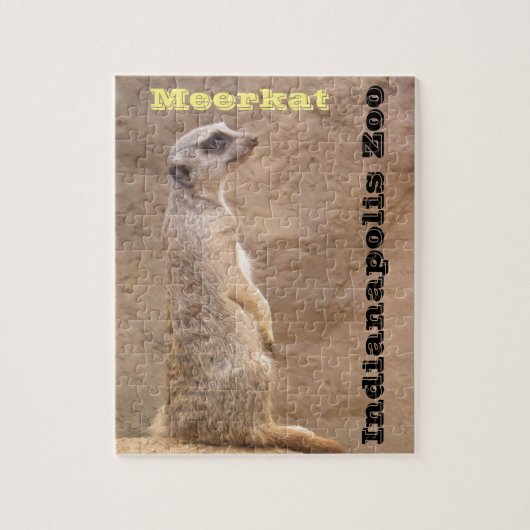 Meerkat Indianapolis Zoo Puzzle (Vertikal)