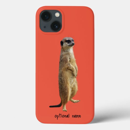 Meerkat iPhone 13 Fall Case-Mate iPhone Hülle (Rückseite)