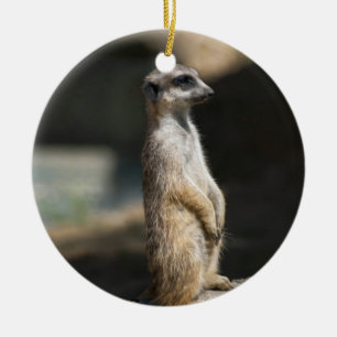 Meerkat Keramik Ornament