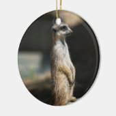 Meerkat Keramik Ornament (Links)