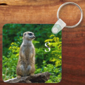 Meerkat Keyring Schlüsselanhänger (Rückseite)
