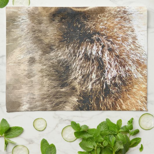 MEERKAT KÜCHENTUCH (Gefaltet)