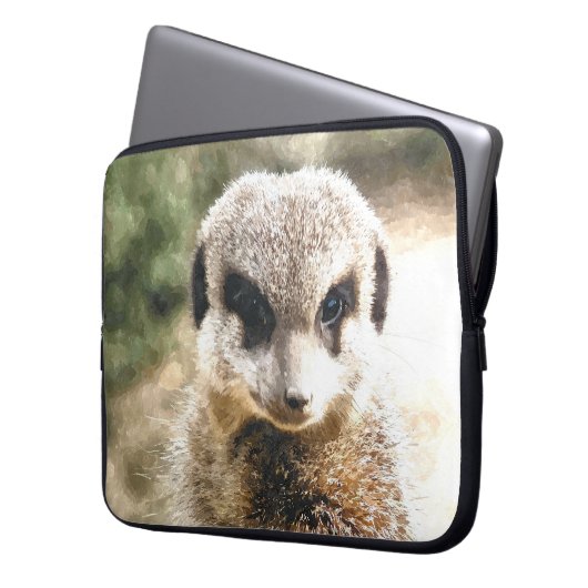 MEERKAT LAPTOPSCHUTZHÜLLE (Vorderseite Links)