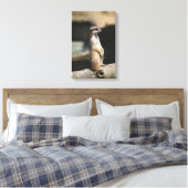 Meerkat Leinwanddruck (Insitu (Schlafzimmer))