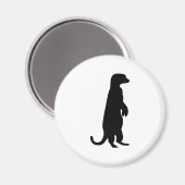 Meerkat Magnet (Vorderseite/Rückseite)