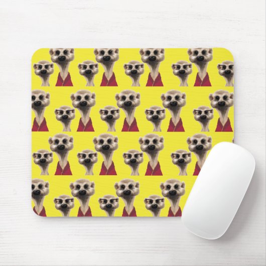 Meerkat Maus matt Mousepad (Mit Mouse)