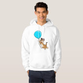 Meerkat mit Balloon Hoodie (Vorne ganz)