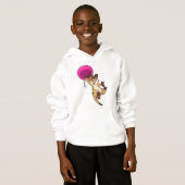 Meerkat mit Balloon Hoodie (Vorne ganz)