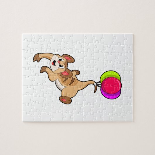 Meerkat mit Balloon Puzzle (Horizontal)