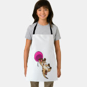 Meerkat mit Balloon Schürze (Insitu)