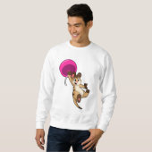 Meerkat mit Balloon Sweatshirt (Vorne ganz)
