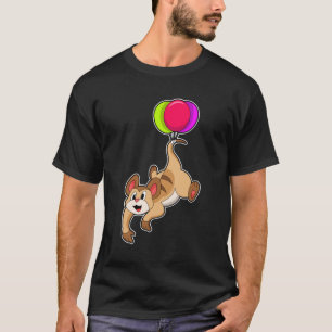 Meerkat mit Balloon T-Shirt