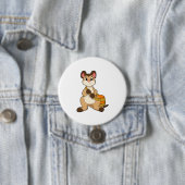 Meerkat mit Beutel Button (Beispiel)