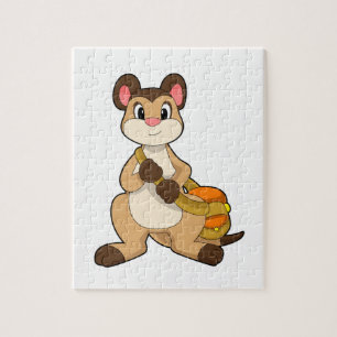 Meerkat mit Beutel Puzzle