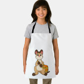 Meerkat mit Beutel Schürze (Insitu)