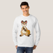 Meerkat mit Beutel T-Shirt (Vorne ganz)