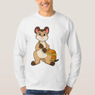 Meerkat mit Beutel T-Shirt