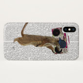 Meerkat mit Boom Box Ghetto Blaster 2 Case-Mate iPhone Hülle (Rückseite (Horizontal))