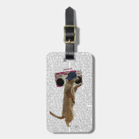 Meerkat mit Boom Box Ghetto Blaster 2