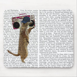 Meerkat mit Boom Box Ghetto Blaster 2 Mousepad