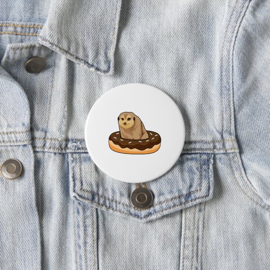 Meerkat mit Donut Button (Beispiel)