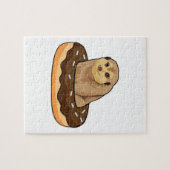 Meerkat mit Donut Puzzle (Horizontal)